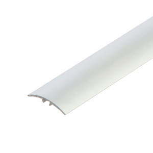 Порог Русский профиль 40 мм шелк жемчужный разноуровневый с дюбелем 1.8 м