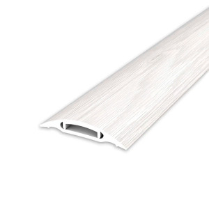 Порог Ideal 230 дуб айсберг с монтажным каналом 36 мм 1.6 м