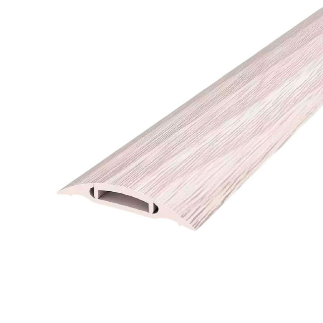 Порог Ideal 276 сосна беленая с монтажным каналом 36 мм 1.6 м