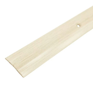 Порог Русский профиль 38 мм груша белая 0.9 м