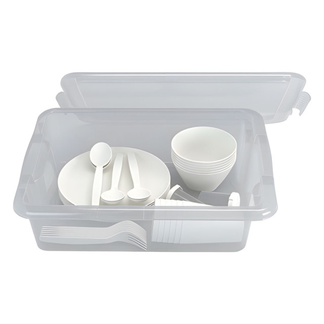 Набор для пикника Berossi Camping LM ИК 79991000 жемчужный 6 персон 33 предмета