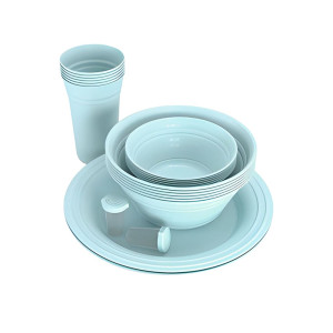 Набор для пикника Berossi Patio LM ИК 80089000 голубой песок 6 персон 22 предмета