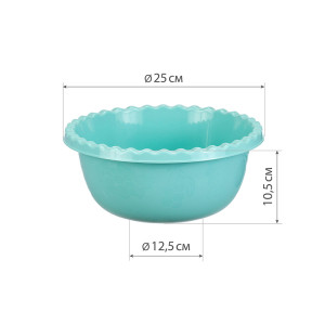 Миска Idea М 1312 круглая чайная роза 3 л