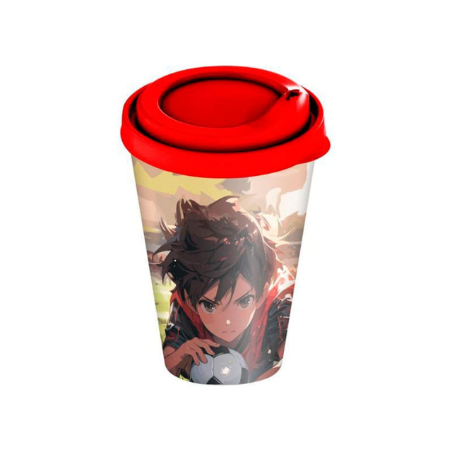 Стакан Homver 2215026 с крышкой детский с декором микс 1 420 мл