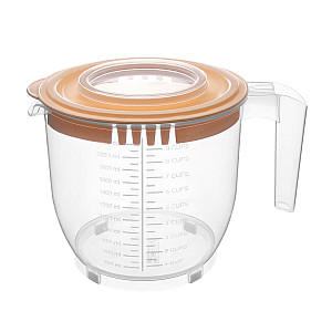Емкость для миксера Elfplast 459 прозрачный кремовый 2.2 л