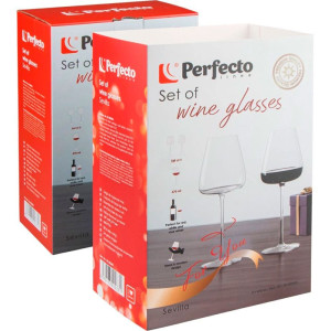 Набор бокалов для вина Perfecto Linea Sevilla 30-282402 470 мл 2 шт