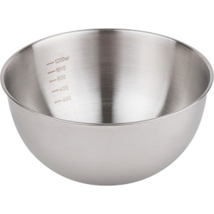 Миска для взбивания Perfecto Linea Chef 24-018592 из нержавеющей стали с мерной шкалой 18.5 см