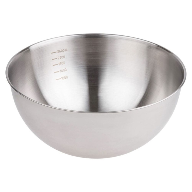 Миска для взбивания Perfecto Linea Chef 24-024105 из нержавеющей стали 24.5 см