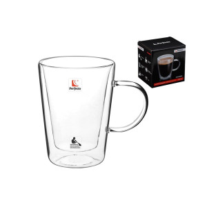 Кружка Perfecto Linea Colombia 30-006280 стеклянная с двойными стенками 280 мл
