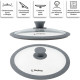 Крышка Perfecto Linea Handy Plus 25-024320 стеклянная с силиконовым ободом 24 см