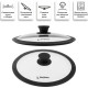 Крышка Perfecto Linea Handy 25-024330 стеклянная с силиконовым ободом круглая 24 см