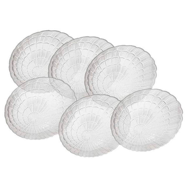 Набор тарелок Pasabahce Атлантис GB6 10236 1117709 240 мм 6 шт