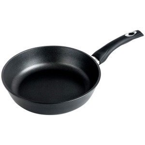 Сковорода Горница Классик с2451а пластиковая ручка без крышки 240*65 мм