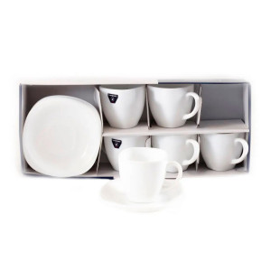 Набор чашек с блюдцами Luminarc Carine N6430 код 263165 стеклокерамический 12 предметов