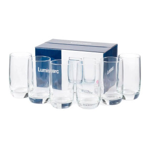 Набор стаканов Luminarc French brasserie H9369 код 011162 стеклянных 330 мл 6 шт