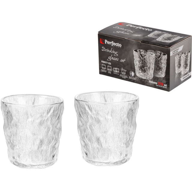 Набор стаканов Perfecto Linea Frosty Ice 31-280100 270 мл 2 шт