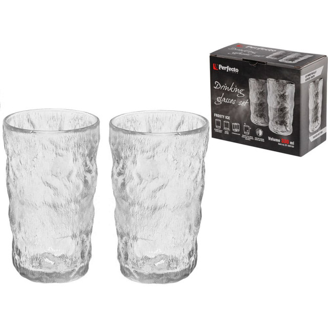 Набор стаканов Perfecto Linea Frosty Ice 31-300100 330 мл 2 шт