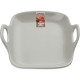Тарелка-блюдо Perfecto Linea Asian 17-101903 керамическая серая 19*18.5*4.7 см