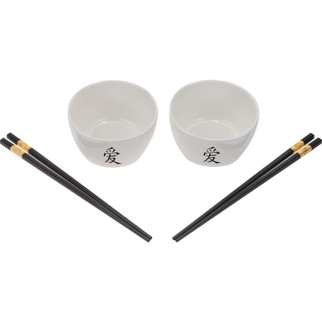 Набор мисок Perfecto Linea Asian 30-108001 керамических с палочками для еды