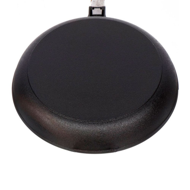 Сковорода блинная Гардарика 0824 чугун съемная ручка 24 см