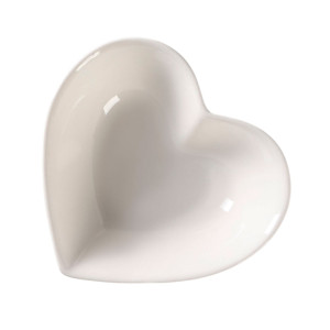 Салатник Доляна Сердце 4951216 12*11.5*4.2 см белый