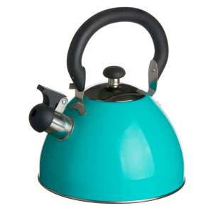 Чайник Катунь КТ-106F со свистком бирюзовый 2.5 л