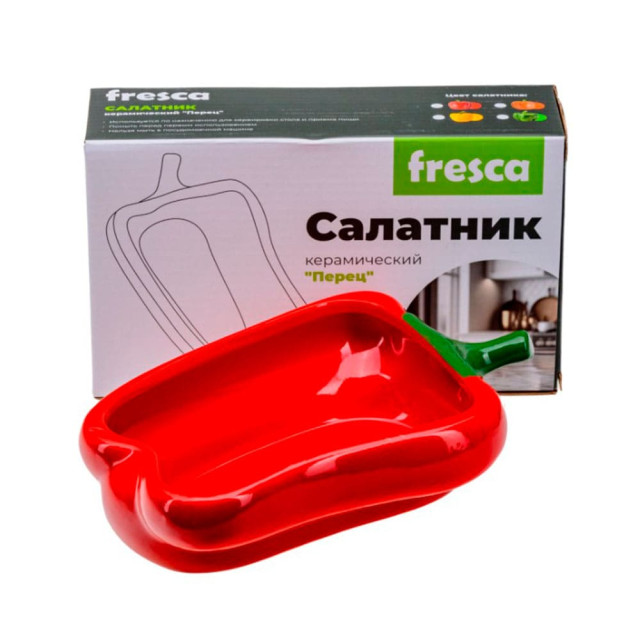 Салатник Fresca Перец BB102154 код 280179 керамический 21*12*6 см