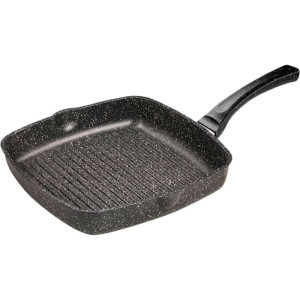 Сковорода-гриль Горница Гранит сг265аг пластмассовая ручка без крышки 26 см