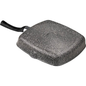 Сковорода-гриль Горница Гранит сг265аг пластмассовая ручка без крышки 26 см