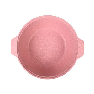 Кастрюля-жаровня Kukmara Trendy style ж41tsr со стеклянной крышкой 4 л