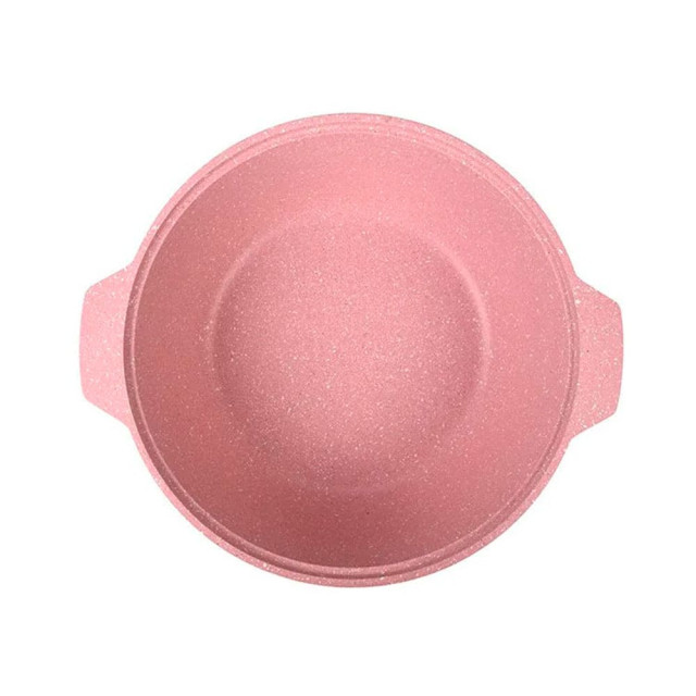 Кастрюля-жаровня Kukmara Trendy style ж41tsr со стеклянной крышкой 4 л