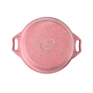 Кастрюля Kukmara Trendy style к31tsr со стеклянной крышкой 3 л