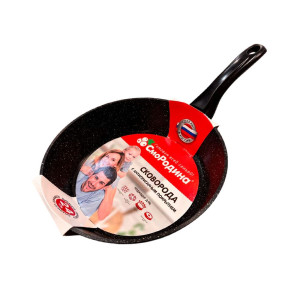 Сковорода СмоРодина СРс9241и пластиковая ручка индукция 240 мм