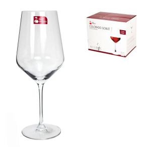 Набор бокалов для вина Market Union DA1758 прозрачный 640 мл 6 шт