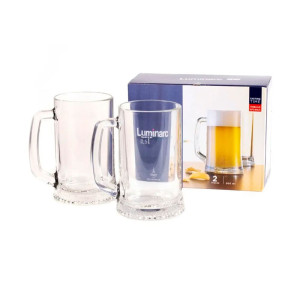 Набор кружек для пива Luminarc Время дегустаций. Пивная кружка стеклянных O0384 500 мл 2 шт