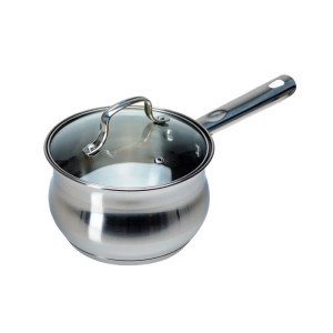 Сотейник Fresca Black Granite 704656 код 252220 алюминиевый с антипригарным мраморным покрытием с крышкой 1.3 л