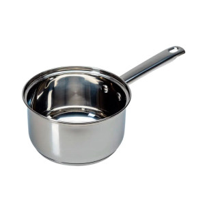 Сотейник Home Line Greta GS-01211-16SP код 200894 из нержавеющей стали со стеклянной крышкой 1.7 л