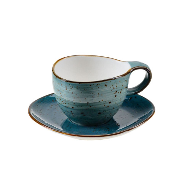 Чашка с блюдцем Elrington Океан 206-55076 код 572881 керамические 250 мл