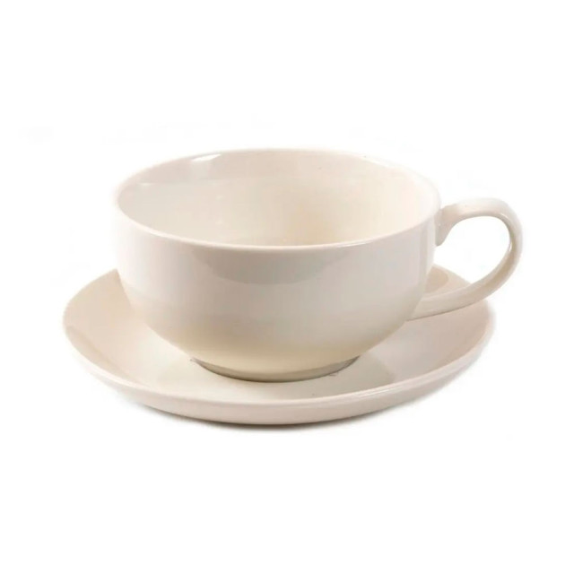 Чашка с блюдцем RN10008CS код 248964 фарфоровые 270 мл