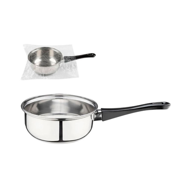 Ковш Mallony Buono 006050 из нержавеющей стали с бакелитовой ручкой зеркальная полировка 0.75 л