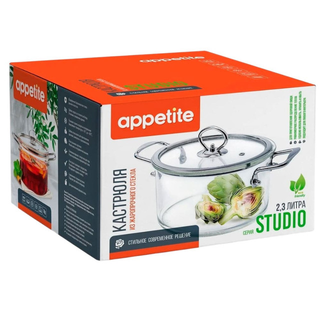 Кастрюля Appetite Studio CRF-4 2.3 л