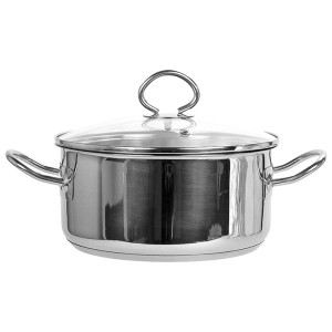 Кастрюля Shenhua Прайм TVK0423002 со стеклянной крышкой 3 л