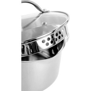 Кастрюля Shenhua Уран TVK0423011 со стеклянной крышкой 3.6 л