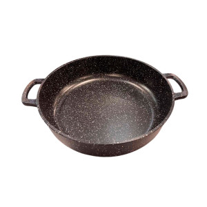 Жаровня Горница ж2832аг литая ручка с крышкой 280*70 мм 3.5 л