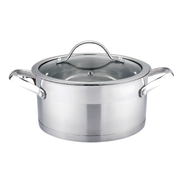 Кастрюля Astiat AST-6525 с крышкой 18 см 2.5 л