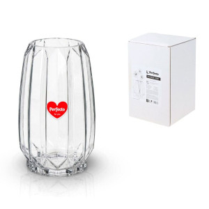 Ваза для цветов Perfecto Linea Beloved 30-850210 стеклянная 20*10 см