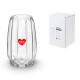 Ваза для цветов Perfecto Linea Beloved 30-850210 стеклянная 20*10 см