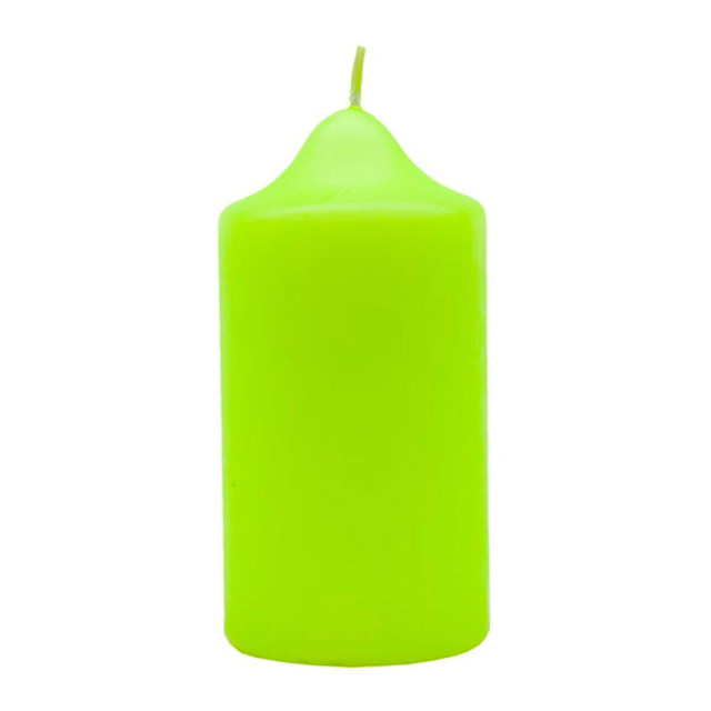 Свеча Lumi 5070817 бочонок ОС пленка неон желтый 50*100 мм