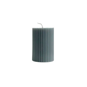 Свеча Candlemint СПР7016 пеньковая рифленая 7.5*5 см 119 г графит
