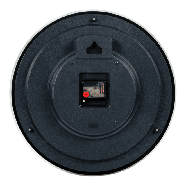 Часы настенные Рубин 4040-1244B черные 39 см